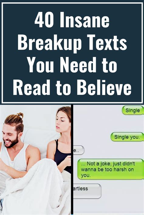 40 Insane Breakup Texts You Need To Read To Believe Breakups