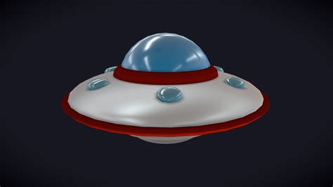 Alien Cartoon Images Ufo 3d Models Sketchfab Model Bocorawasuoro