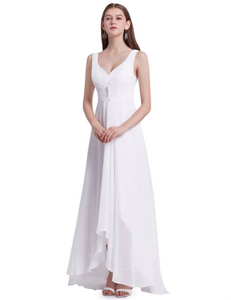 White Semi Formal Dresses The Dress Shop