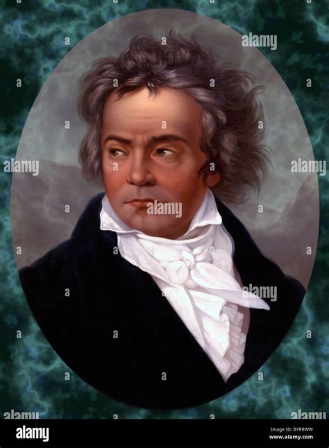 Portrait Ludwig Van Beethoven German Fotos Und Bildmaterial In Hoher