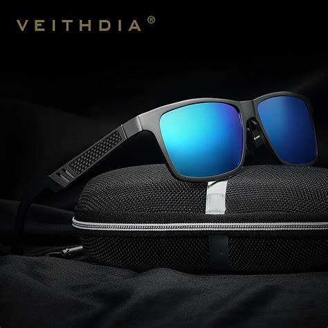 Buy Veithdia Mens Aluminum Polarized Mens Sunglasses