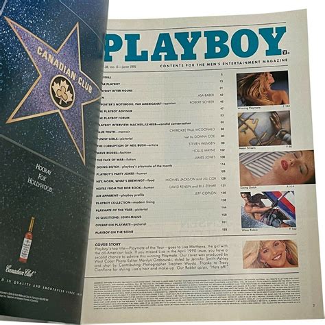 Playboy June 1991 Lisa Matthews Nude On EBid United Kingdom 207960588