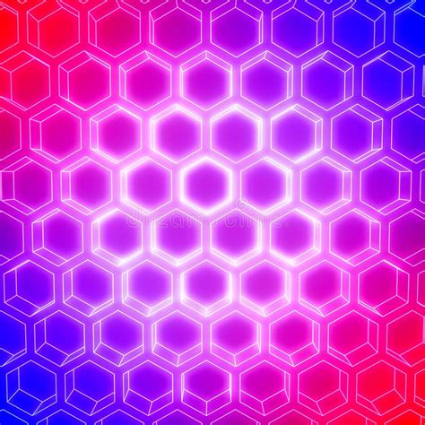 Abstract Honeycomb Background Stock Illustration Illustration Of