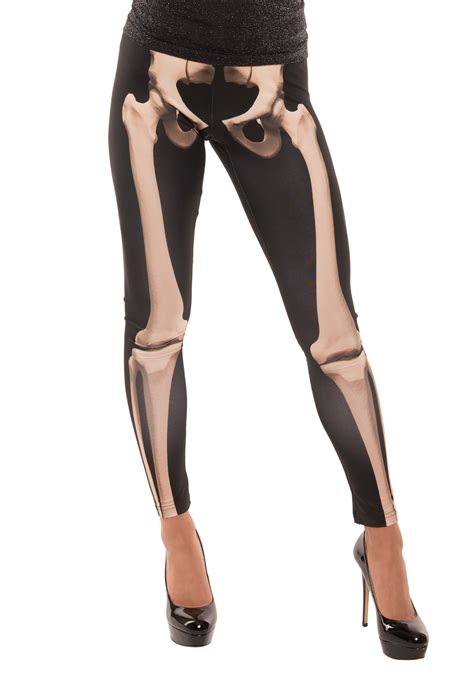 Realistic Skeleton Adult Leggings