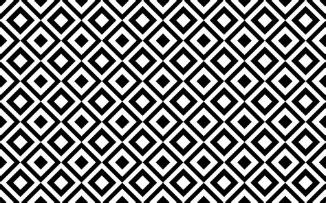 Black And White Seamless Vector Geometric Pattern Monochrome Repeating