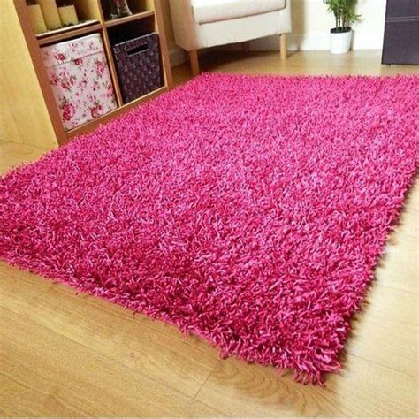 Crewellwalk Fuchsia Rug Longweave Pink Rugs Bedroom Pink Rug Pink