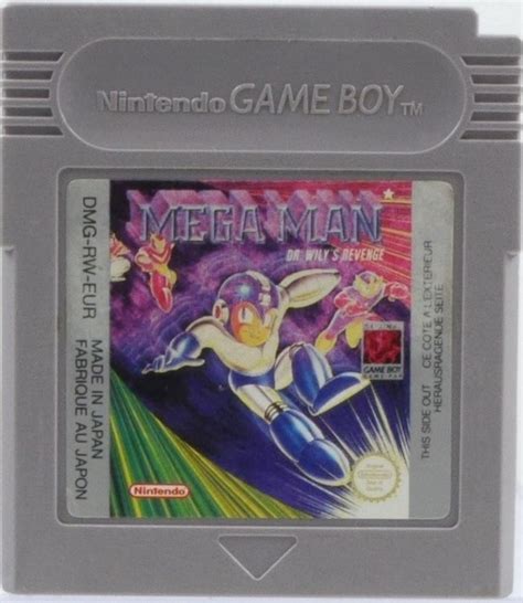 Mega Man Dr Wilys Revenge Retro Console Games Retrogame Tycoon