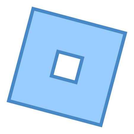 Roblox Icon In Blue UI Style