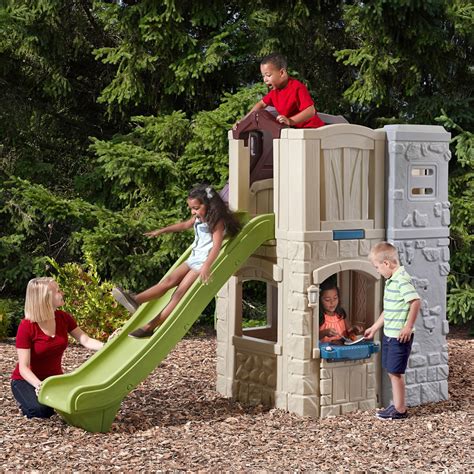 Playhouses and activity centres at argos. Step2 | Daily Deal | 2-Story Playhouse & Slide
