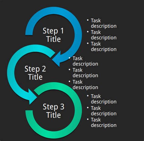 Free 5 Smartart Powerpoint Templates In Ppt
