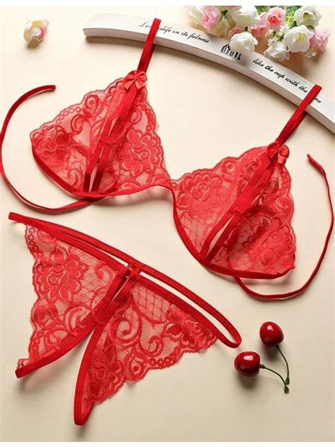 Liona Kırmızı Dantel Fantazi İç Giyim Kadın Seksi İç Fiyatı