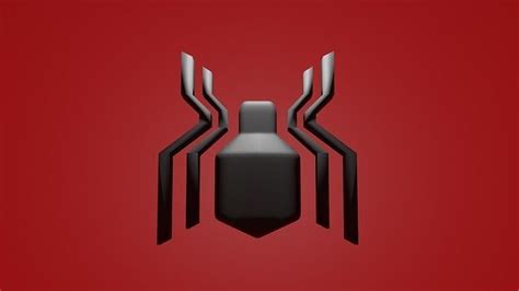 Spiderman Far From Home 2019 Logo 3d Model 3d Model Animated Cgtrader