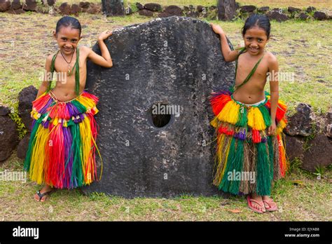 Yapese Girl In Traditional Clothing Yap Island Federated 60 Off