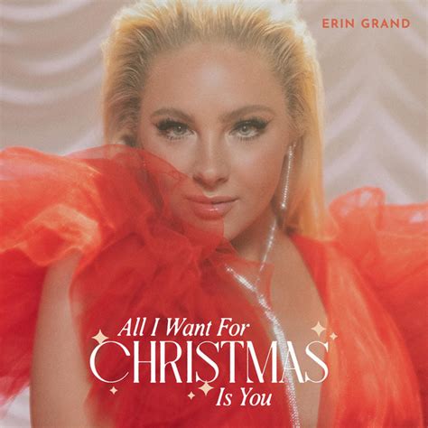 all i want for christmas is you single by erin grand spotify