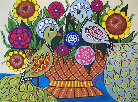 Folk Art Paintings United Folk Artists Gallery