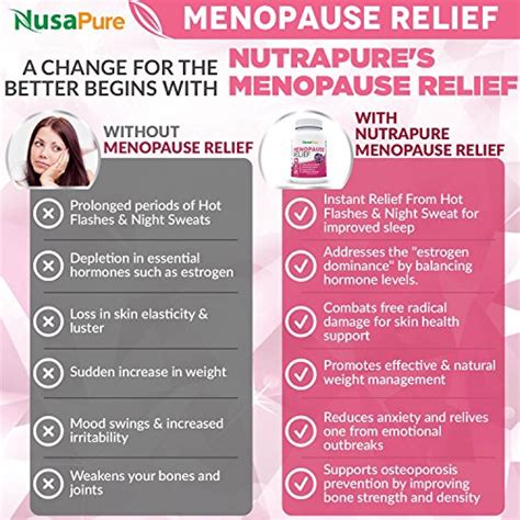 buy menopause supplements for hot flash relief black cohosh and all natural ingredients