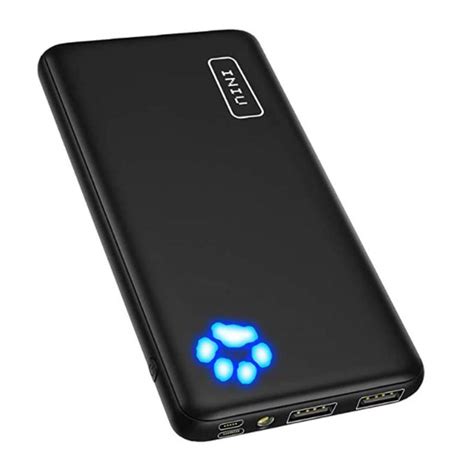 Iniu Power Bank Ultra Slim Dual 3a High Speed Portable Charger