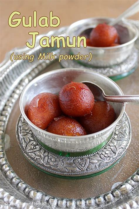 The Chef And Her Kitchen Milk Powder Gulab Jamun Gulab Jamun Recipe