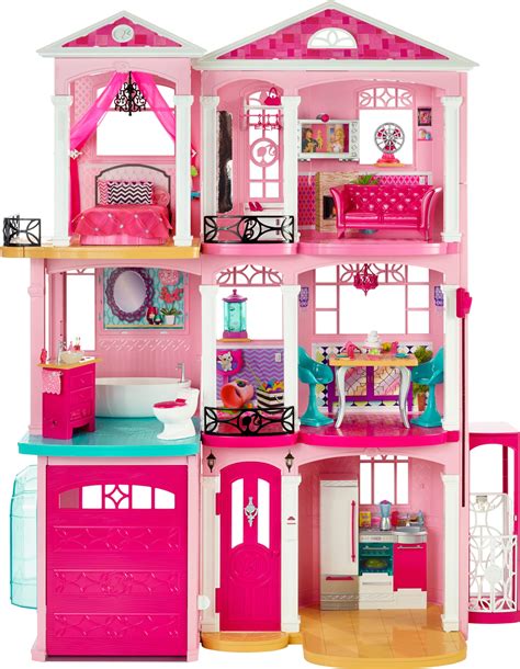 Best Buy Mattel Barbie Dreamhouse Pink Ffy84