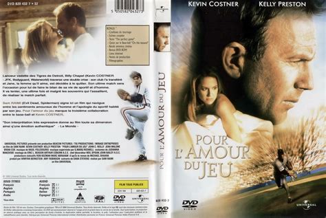 Jaquette Dvd De Pour Lamour Du Jeu V2 Cinéma Passion