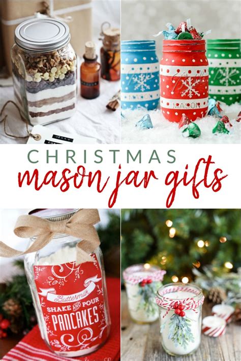 32 Beautiful And Festive Mason Jar Christmas Ts The Crazy Craft Lady