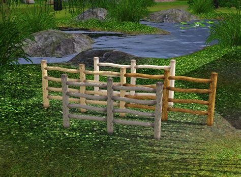 Sims 4 Wood Fence