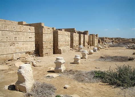abou mena Égypte un site antique au patrimoine de l unesco