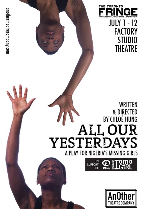 All Our Yesterdays At The Toronto Fringe Festival
