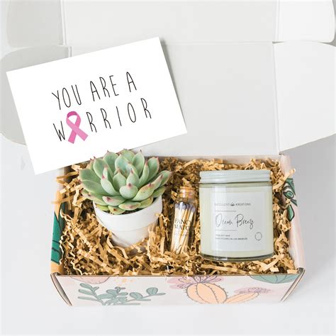 Breast Cancer Survivor Gift Box End Of Chemo Gift Etsy