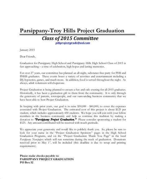 Free 6 Sample Graduation Thank You Letter Templates In Ms Word Pdf