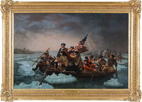 George Washington Crossing The Delaware Painting For Sale Painting