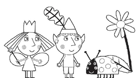 The little elf and the fairy await you in their ben & holly's little kingdom is a animated series created by neville astley and mark baker. little-kingdom|Garden: Colouring Pages for Preschoolers