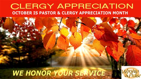 Clergy Appreciation Day