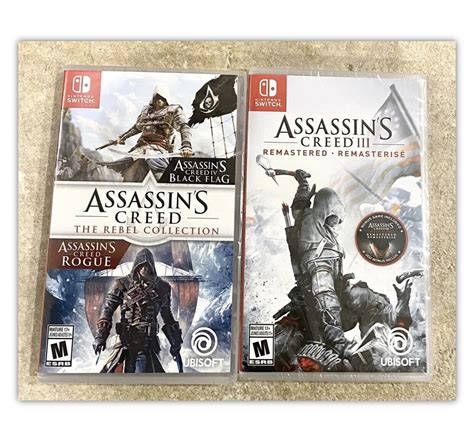 Assassin S Creed Game Bundle Lot Rebel Collection Iii Remastered