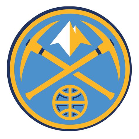 Denver Nuggets Official Logo Nba Svg Basketball League Nuggets Etsy