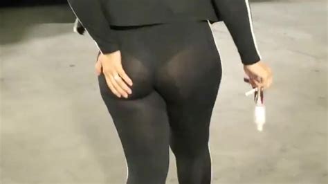 Candid Big Booty Wife In See Through Leggings Redtube