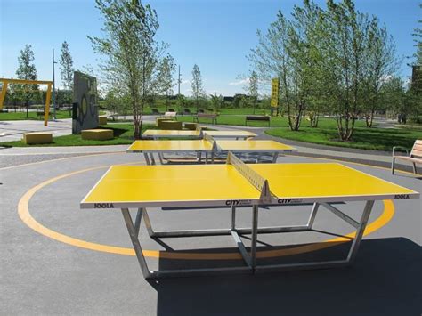 Joola City Navy Yard Philadelphia Best Outdoor Ping Pong Tables