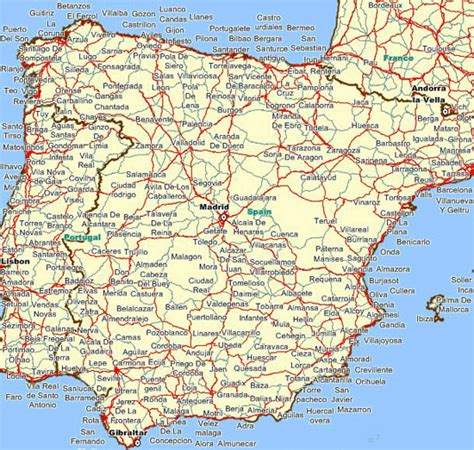 Mapa De Carreteras De España Pdf Gratis Mapa Mapas de carreteras Mapa de carreteras españa