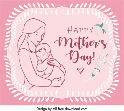 Mother Day Vector Vectors Free Download 4808 Editable Ai Eps Svg