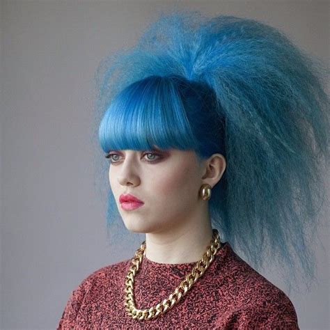 “sexy Blue Haired Beauty That Is Emmapeddle Blue Hair Londonhair