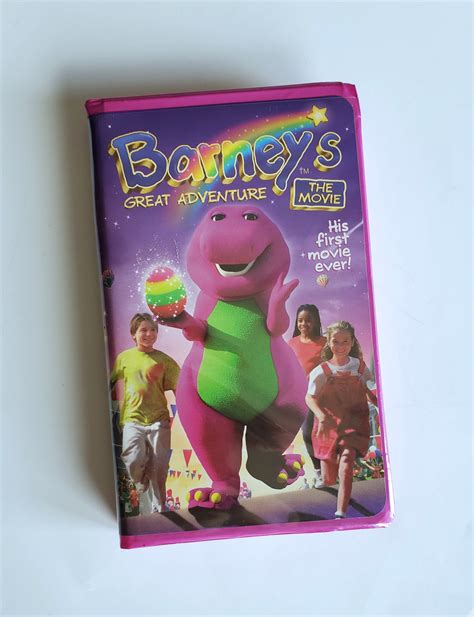 Barneys Sing Dance With Barney Vhs Video Tape Years Gold Rare The