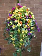 Pictures of Large Hanging Flower Baskets