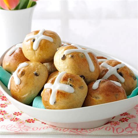 Traditional Hot Cross Buns Recipe Taste Of Home