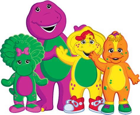 download dinosaurs barney and the backyard gang book png image with no background