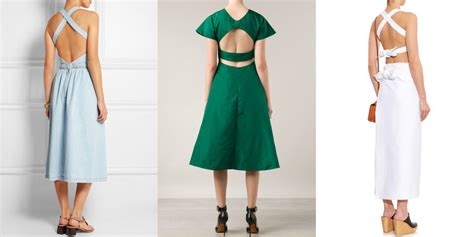 6 Spring Dresses That Look Even Better From The Back