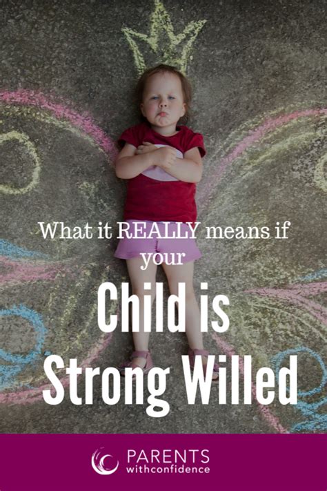 Strong Willed Child Characteristics