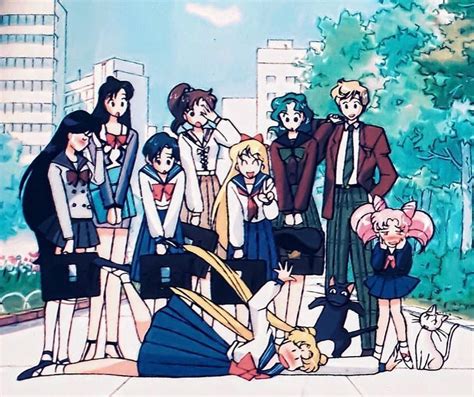 69 Sailor Moon Vintage 90s Anime Aesthetic Wallpaper