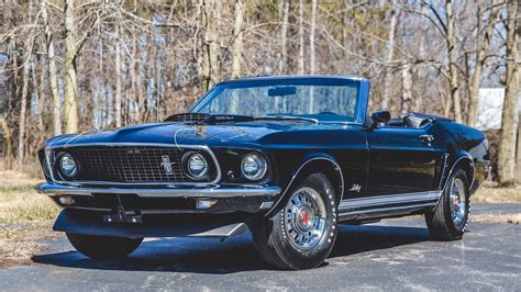 1969 Ford Mustang Gt Convertible F1581 Indy 2018