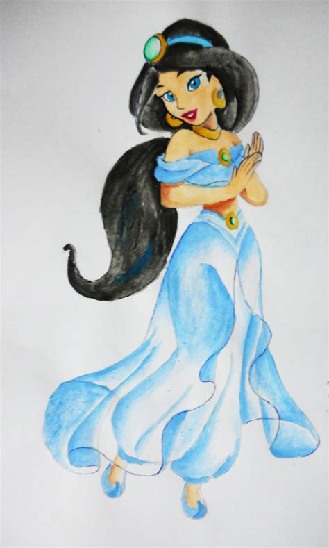 My Jasmine Drawing Disney Princess Fan Art 38409534 Fanpop