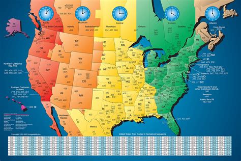 North American Time Zones Map Get Latest Map Update